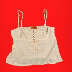 SOLD VINTAGE BABY PINK JUICY COUTURE TANK TOP